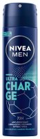 Nivea - MEN - ULTRA CHARGE - 72H Anti-Perspirant - Antyperspirant w aerozolu dla mężczyzn - 150 ml