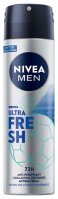 Nivea - MEN - ULTRA FRESH - 72H Anti-Perspirant - Antyperspirant w aerozolu dla mężczyzn - 150 ml