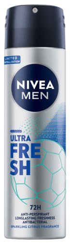 Nivea - MEN - ULTRA FRESH - 72H Anti-Perspirant Spray - 150 ml