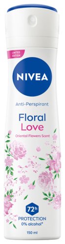 Nivea - FLORAL LOVE - 72h Protection - Anti-Perspirant Spray for Women - 150 ml