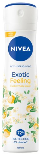 Nivea - EXOTIC FEELING - 72h Protection - Anti-Perspirant Spray for Women - 150 ml