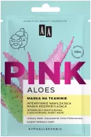 AA - PINK ALOES - Intensively Moisturizing Sheet Mask - 1 pc.