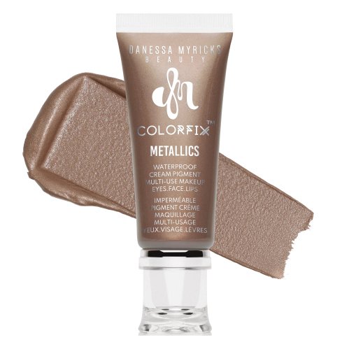 Danessa Myricks Beauty - Colorfix Mettalics/Creams - Waterproof Liquid Pigment - Wielofunkcyjny kosmetyk do makijażu oczu, ust i twarzy - 10 ml  - CELEBRATION