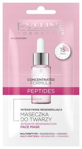 Eveline Cosmetics - Peptides - Intensive Regeneration Face Mask - 8 ml