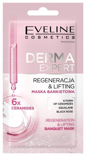 Eveline Cosmetics - DERMA EXPERT - Regeneration & Lifting Banquet Mask - 8 ml