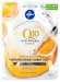 Nivea - Q10 ENERGY - Instant Recharge Sheet Mask - Przeciwzmarszczkowa maska do twarzy w płacie - 1 szt