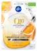 Nivea - Q10 ENERGY - Instant Recharge Sheet Mask - Przeciwzmarszczkowa maska do twarzy w płacie - 1 szt