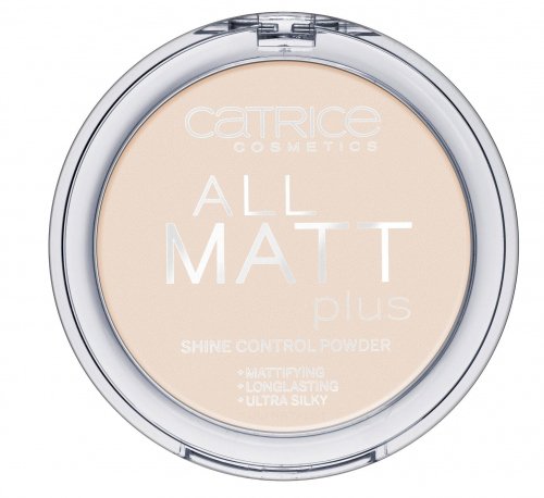 Catrice - All Matt Plus Shine Control Powder - Puder neutralizujący świecenie skóry - 010 - TRANSPARENT