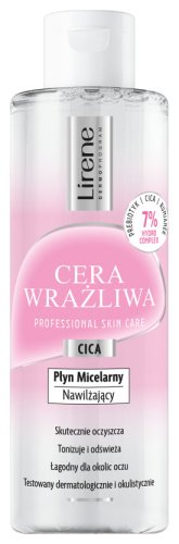 Lirene - SENSITIVE SKIN - CICA Micellar Makeup Removal Lotion - 200 ml