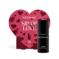 NeoNail - Sip of Love - Zestaw do manicure hybrydowego - 2617-7 Wine Red - 7,2 ml