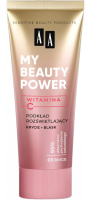 AA - MY BEAUTY POWER - Rozświetlający podkład do twarzy z wit. C - 30 ml - 03 Beige - 03 Beige