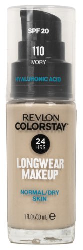 REVLON - COLORSTAY™ FOUNDATION- Longwear Makeup for Normal/Dry Skin SPF 20 - 30 ml - 110 Ivory