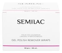 Semilac - Gel Polish Remover Wraps - 50 pcs.