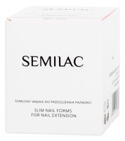 Semilac - Slim Nail Forms for Nail Extension - 100 pcs.