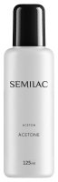 Semilac - Acetone - Zmywacz do lakieru hybrydowego - 125 ml
