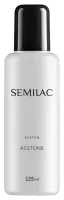 Semilac - Acetone - Zmywacz do lakieru hybrydowego - 125 ml