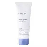 Mary&May - White Collagen Cleansing Foam - Facial Cleansing Foam with Collagen and Niacinamide - 150 ml 