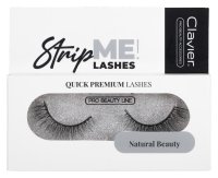 Clavier - Strip ME! LASHES - QUICK PREMIUM LASHES - Eyelashes on a Strip - 827 Natural Beauty
