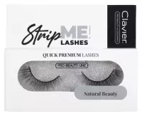 Clavier - Strip ME! LASHES - QUICK PREMIUM LASHES - Eyelashes on a Strip - 827 Natural Beauty
