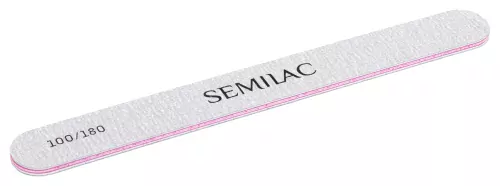 Semilac - Nail File - Prosty pilnik do paznokci - 100/180