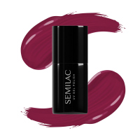 Semilac - Allure - UV Gel Polish - Hybrid Nail Polish - 7 ml - 098 Elegant Cherry - 098 Elegant Cherry