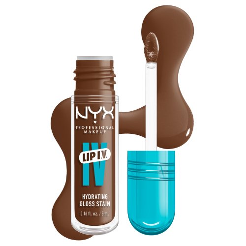 NYX Professional Makeup - LIP I.V. Hydrating Gloss Serum - Trwały błyszczyk do ust - 5 ml - 03 Splash'N Spice