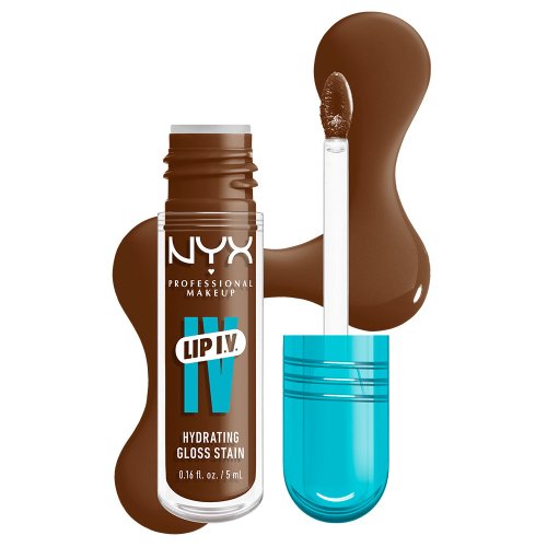 NYX Professional Makeup - LIP IV Hydrating Gloss Serum - Long-lasting Lip Gloss - 5 ml - 04 Cocoa Quench!