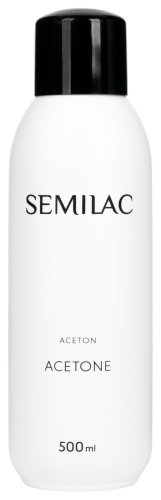 Semilac - Acetone - Hybrid Nail Polish Remover - 500 ml