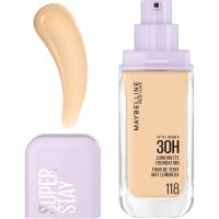 Maybelline - SUPER STAY - Lumi Matte Foundation - Liquid Foundation - 35 ml  - 118 - 118