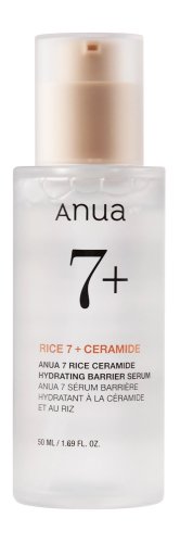 ANUA - Rice 7 + Ceramide - Hydrating Barrier Serum - Rozjaśniające, ryżowe serum do twarzy - 50 ml 