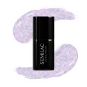 Semilac - Crushed Ice - UV Gel Polish - Hybrydowy lakier do paznokci - 7 ml - 492 Icy Lavender Bliss - 492 Icy Lavender Bliss