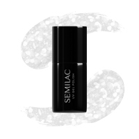 Semilac - Crushed Ice - UV Gel Polish - Hybrydowy lakier do paznokci - 7 ml - 490 Ice Crushed - 490 Ice Crushed