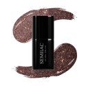 Semilac - Cat Eye - UV Gel Polish - Hybrydowy lakier do paznokci - 7 ml  - 333 Shine Brown - 333 Shine Brown