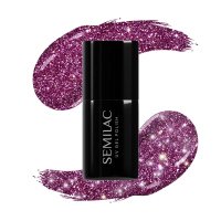 Semilac - Flash - UV Gel Polish - Smalto per unghie ibrido - 7 ml - 463 Royal Grand Prix