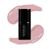 Semilac - Shimmer Stone - UV Gel Polish - Hybrydowy lakier do paznokci - 7 ml - 376 Shimmer Stone Pink Diamond - 376 Shimmer Stone Pink Diamond