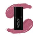Semilac - Shimmer Stone - UV Gel Polish - Hybrydowy lakier do paznokci - 7 ml - 377 Shimmer Stone Ruby - 377 Shimmer Stone Ruby