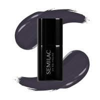 Semilac - Black and White - UV Gel Polish - Hybrid Nail Polish - 7 ml - 016 Grunge - 016 Grunge