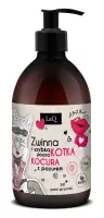 LaQ - Zwinna Kotka - Peony - Natural Shower Gel for Women - Valentine's Edition - 500 ml