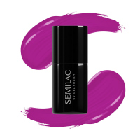Semilac - Influencers - UV Gel Polish - Hybrydowy lakier do paznokci - 7 ml - 504 Magenta Mood - 504 Magenta Mood