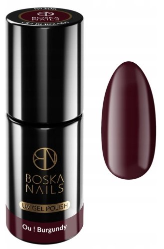 Boska Nails - Divine - UV Gel Polish - Lakier hybrydowy - 6 ml - 306 Ou! Burgundy 