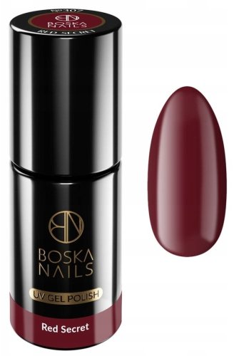 Boska Nails - Divine - UV Gel Polish - Lakier hybrydowy - 6 ml - 307 Red Secret 