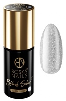 Boska Nails - Bflash - UV Gel Polish - Hybrid Nail Polish - 6 ml - 372 Silver  - 372 Silver 