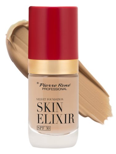 Pierre René - Skin Elixir - Velvet Foundation - Podkład do twarzy - SPF30 - 25 ml - 05 Tan Nude