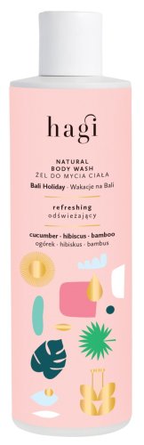 Hagi - Natural Body Wash - Bali Holiday - Naturalny żel pod prysznic - Wakacje na Bali - 300 ml 