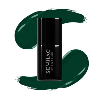 Semilac - XMASS Festive - UV Gel Polish - Hybrid Nail Polish - 7 ml - 309 Pine Green - 309 Pine Green