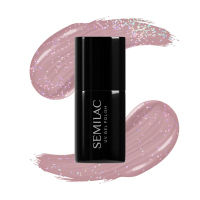 Semilac - Shimmer Dust - UV Gel Polish - Hybrydowy lakier do paznokci - 7 ml - 320 Shimmer Dust Beige - 320 Shimmer Dust Beige