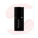 Semilac - Unique - UV Gel Polish - Hybrydowy lakier do paznokci - 7 ml  - 128 Pink Marshmallow - 128 Pink Marshmallow