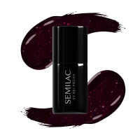 Semilac - Unique - UV Gel Polish - Hybrid Nail Polish - 7 ml  - 148 Night Euphoria - 148 Night Euphoria