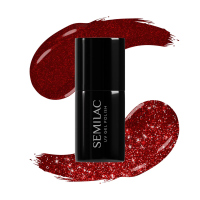 Semilac - Day & Nights Plans - UV Gel Polish - Hybrydowy lakier do paznokci - 7 ml - 396 Flash and Blush - 396 Flash and Blush