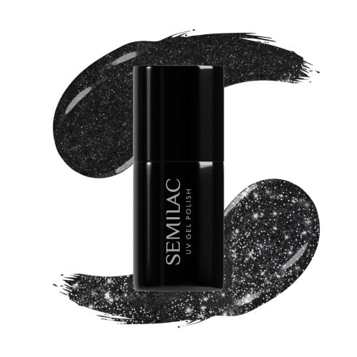 Semilac - Love is in the Nails - UV Gel Polish - Hybrydowy lakier do paznokci - 7 ml - 394 Midnight Date
